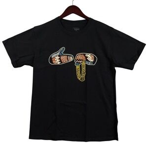Run The Jewels‎ T-Shirt Mens Large Black Graphic Hip Hop Music Tee RTJ Logo